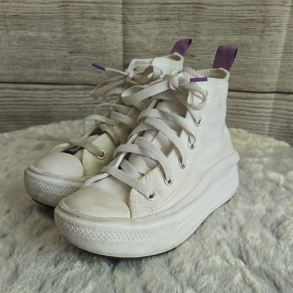 Converse Platform High Top Sneakers, Girls Size 13, Great Condition